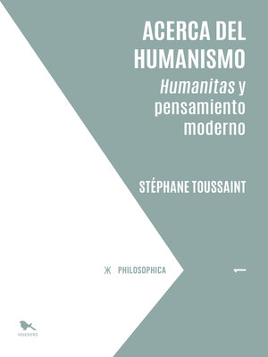 cover image of Acerca del humanismo